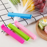 10Pcs Sealing Clip Portable Food Bag Clips Kitchen Storage Snack Seal Sealing Bag Clips Plastic Snack Storage Bag Sealer Tool